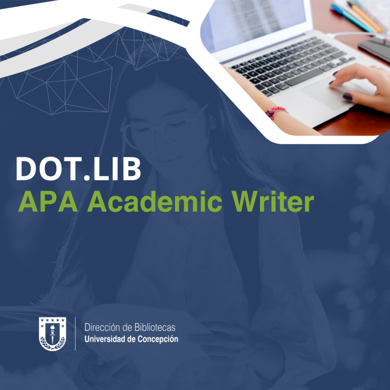Taller APA Academic Writer – Bibliotecas UdeC