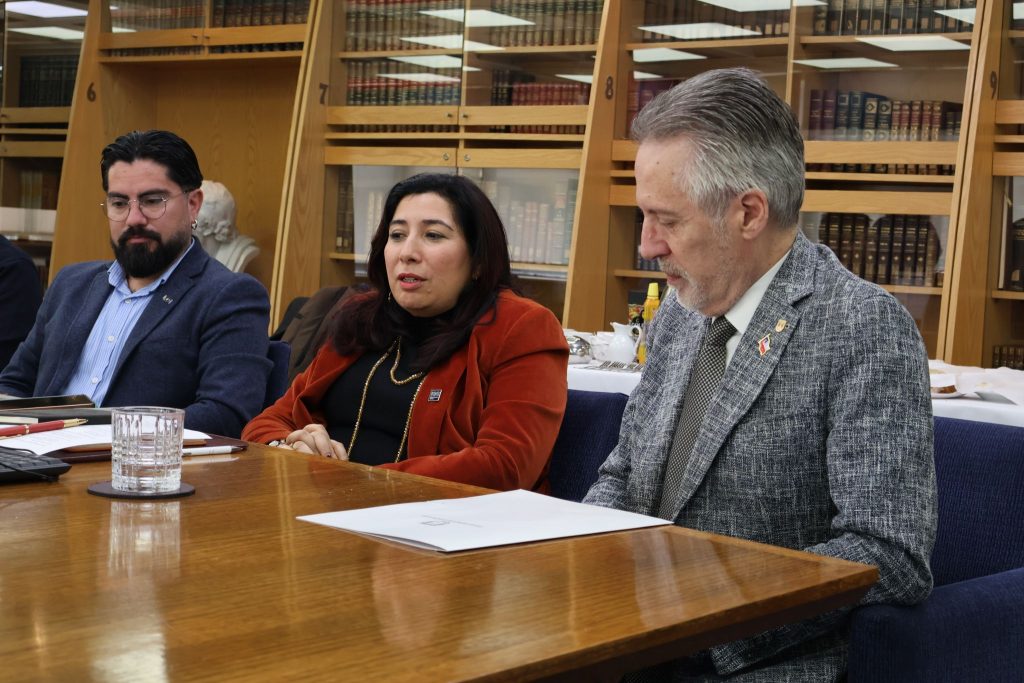Reunión Jefes de Bibliotecas del Cruch junto al Vicerrector de la Universidad de Concepción